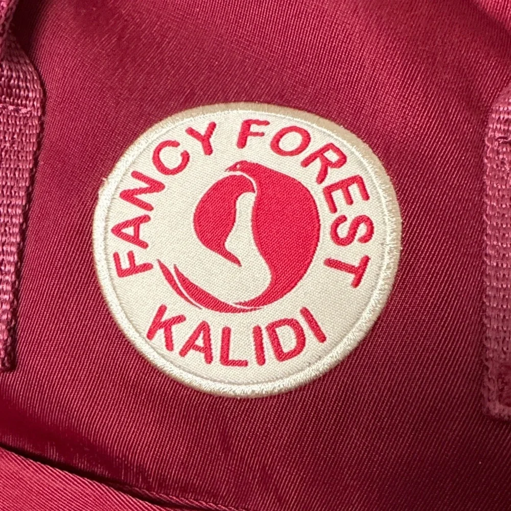 Kali Fancy Forest Red Backpack for Women - Picture 3 of 11